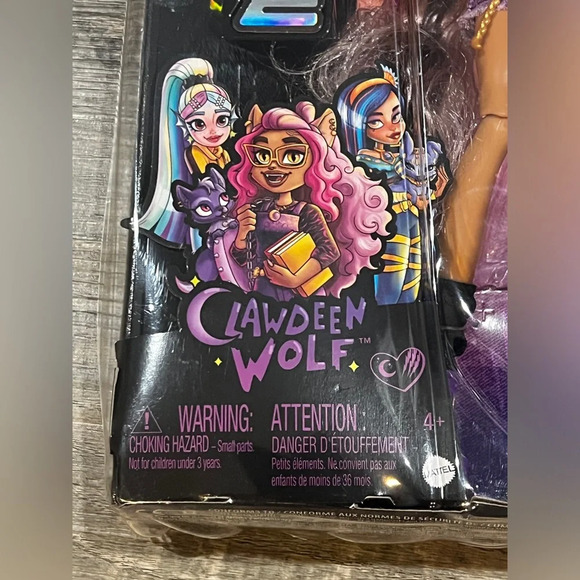 Monster High Clawdeen Wolf Fashion Doll New In Box - Picture 4 of 10